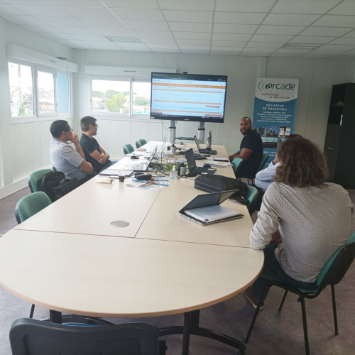 Formation Antoine Massia-Gestion dans notre superbe salle de réunion équipée